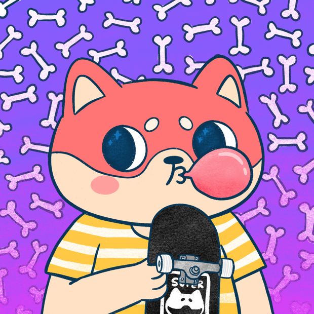 SUZIE - Super Shiba Club - Super Shiba #7109 - NFT # 7109