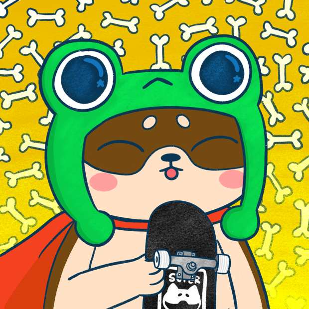 SUZIE - Super Shiba Club - Super Shiba #7120 - NFT # 7120