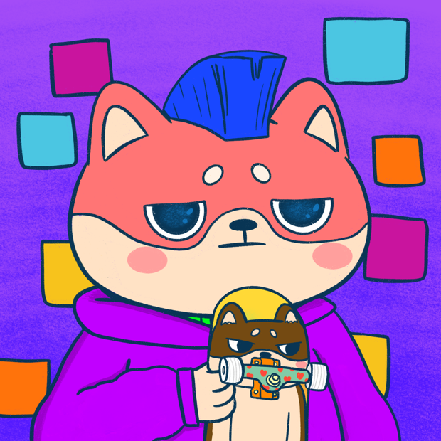 SUZIE - Super Shiba Club - Super Shiba #7128 - NFT # 7128