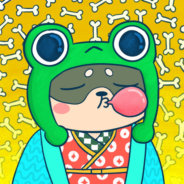 SUZIE - Super Shiba Club - Super Shiba #7141 - NFT # 7141