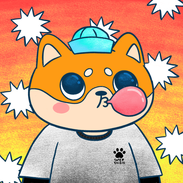 SUZIE - Super Shiba Club - Super Shiba #7154 - NFT # 7154