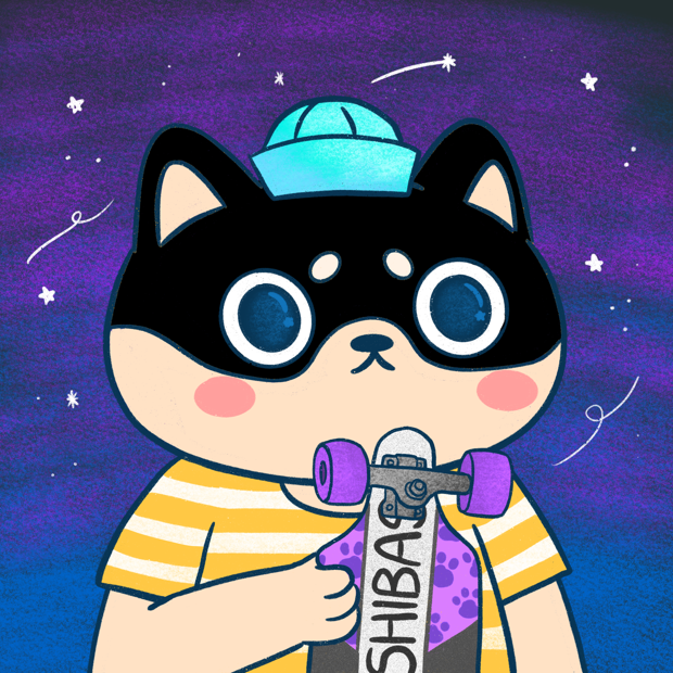 SUZIE - Super Shiba Club - Super Shiba #7186 - NFT # 7186