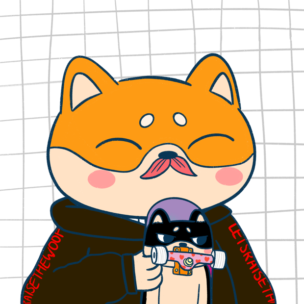 SUZIE - Super Shiba Club - Super Shiba #7192 - NFT # 7192