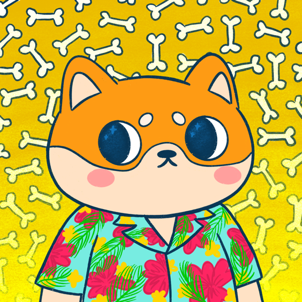 SUZIE - Super Shiba Club - Super Shiba #7202 - NFT # 7202