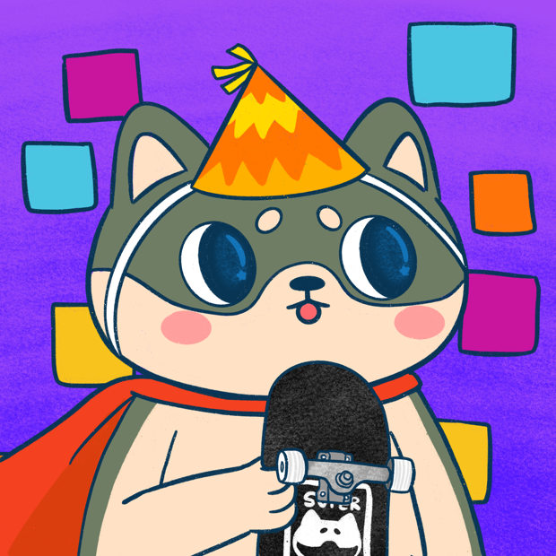 SUZIE - Super Shiba Club - Super Shiba #7233 - NFT # 7233