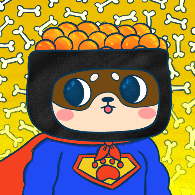 SUZIE - Super Shiba Club - Super Shiba #7253 - NFT # 7253