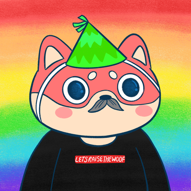 SUZIE - Super Shiba Club - Super Shiba #7261 - NFT # 7261