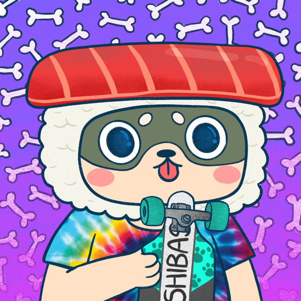 SUZIE - Super Shiba Club - Super Shiba #7285 - NFT # 7285