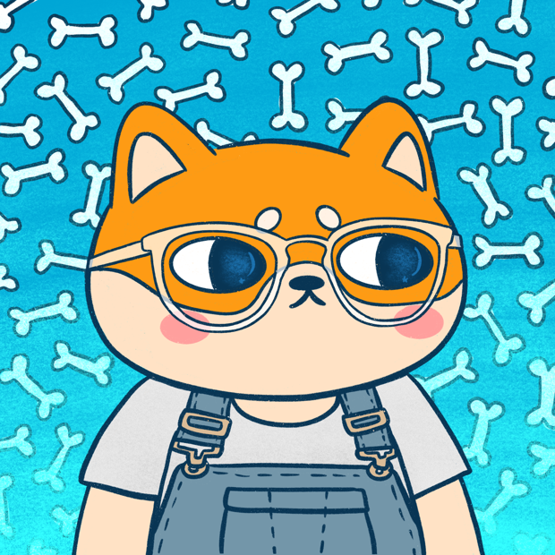 SUZIE - Super Shiba Club - Super Shiba #7298 - NFT # 7298