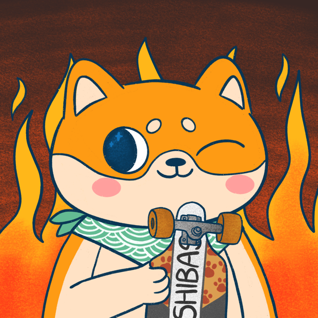 SUZIE - Super Shiba Club - Super Shiba #7320 - NFT # 7320