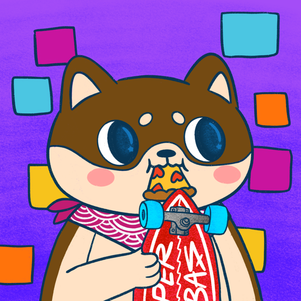 SUZIE - Super Shiba Club - Super Shiba #7332 - NFT # 7332