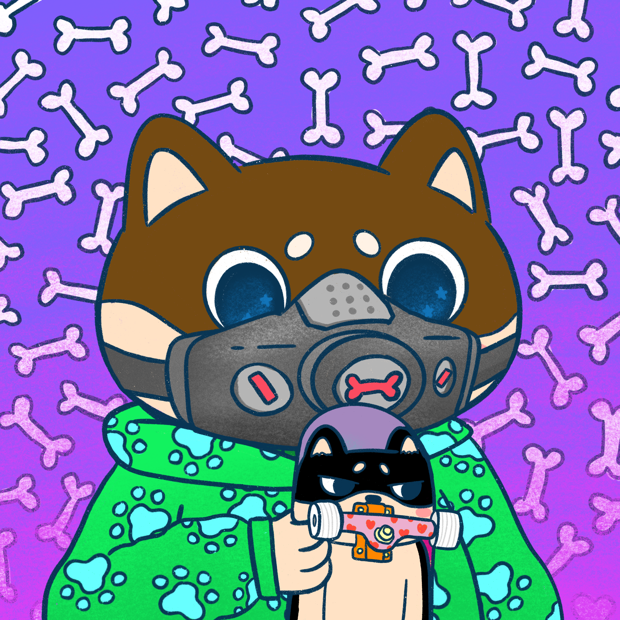 SUZIE - Super Shiba Club - Super Shiba #7344 - NFT # 7344