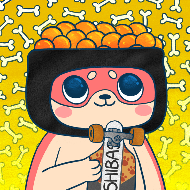 SUZIE - Super Shiba Club - Super Shiba #7348 - NFT # 7348