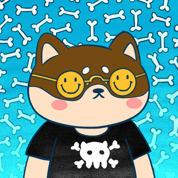 SUZIE - Super Shiba Club - Super Shiba #7350 - NFT # 7350