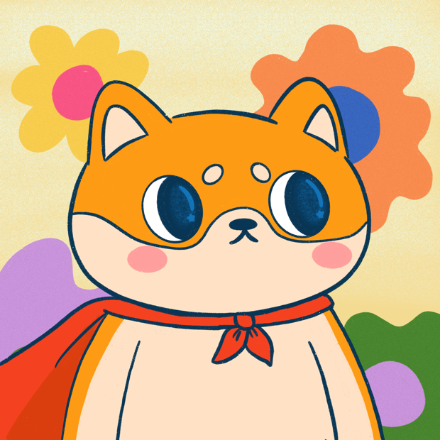 SUZIE - Super Shiba Club - Super Shiba #7380 - NFT # 7380