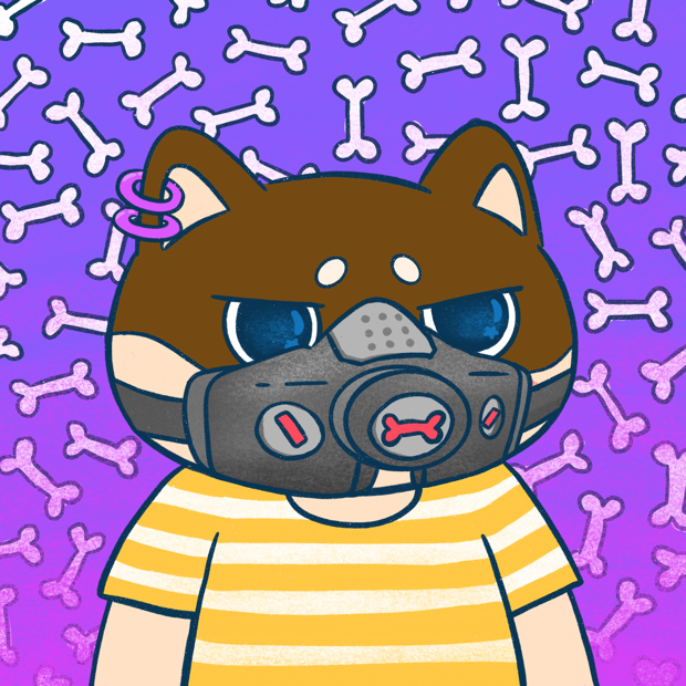 SUZIE - Super Shiba Club - Super Shiba #7383 - NFT # 7383