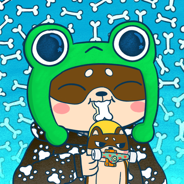 SUZIE - Super Shiba Club - Super Shiba #7386 - NFT # 7386