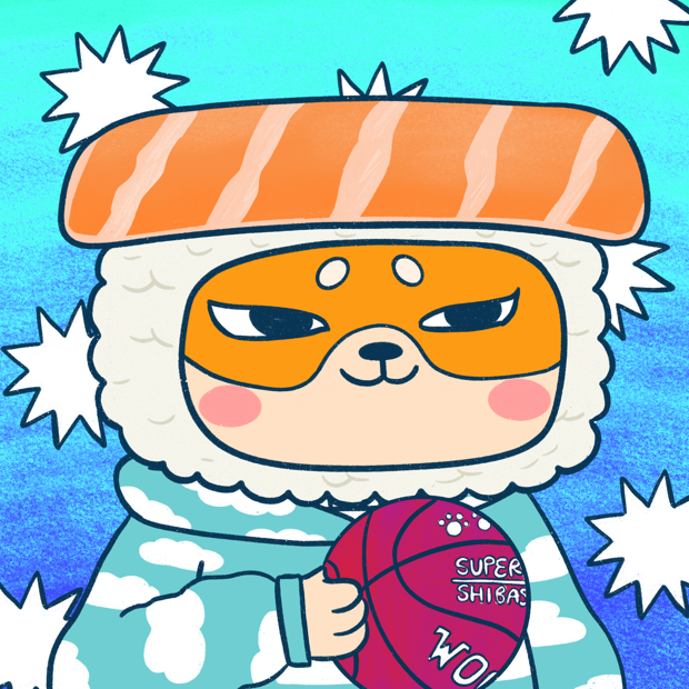 SUZIE - Super Shiba Club - Super Shiba #7392 - NFT # 7392