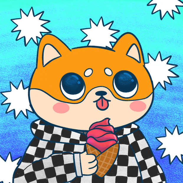 SUZIE - Super Shiba Club - Super Shiba #7446 - NFT # 7446