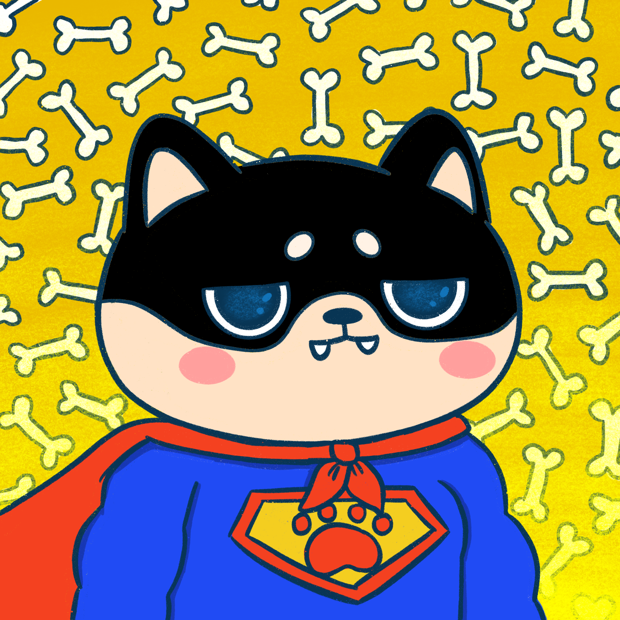 SUZIE - Super Shiba Club - Super Shiba #7447 - NFT # 7447