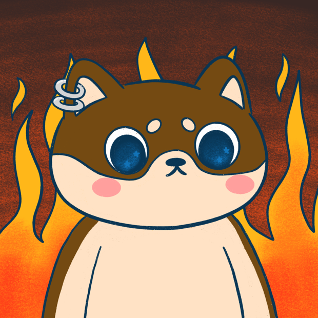 SUZIE - Super Shiba Club - Super Shiba #7451 - NFT # 7451