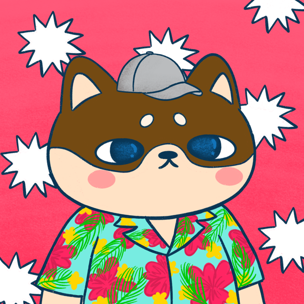 SUZIE - Super Shiba Club - Super Shiba #7454 - NFT # 7454