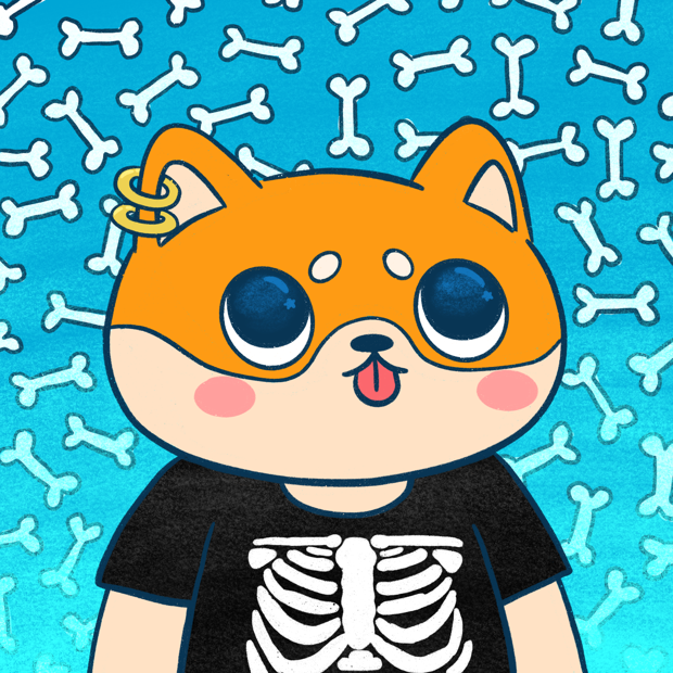 SUZIE - Super Shiba Club - Super Shiba #7458 - NFT # 7458