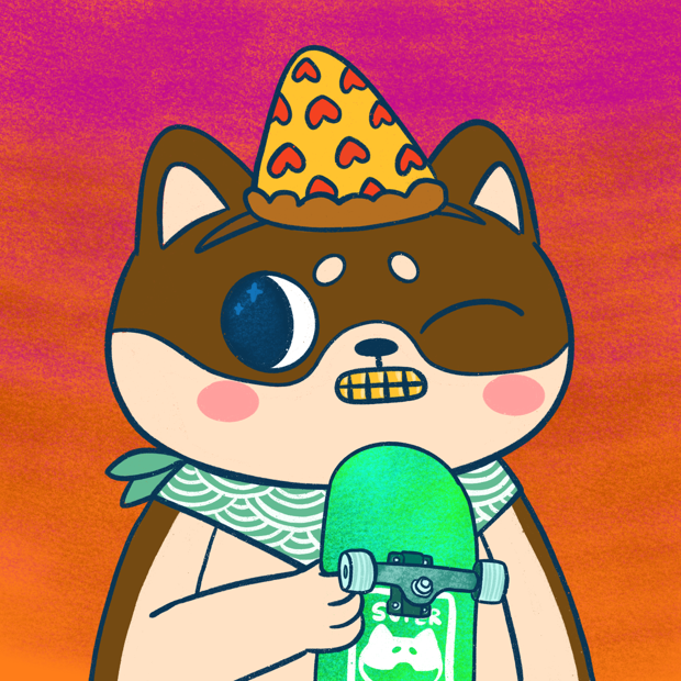 SUZIE - Super Shiba Club - Super Shiba #7461 - NFT # 7461