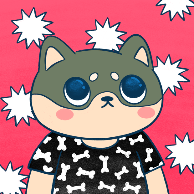 SUZIE - Super Shiba Club - Super Shiba #7463 - NFT # 7463