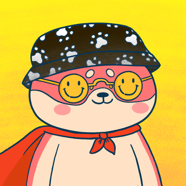 SUZIE - Super Shiba Club - Super Shiba #7477 - NFT # 7477