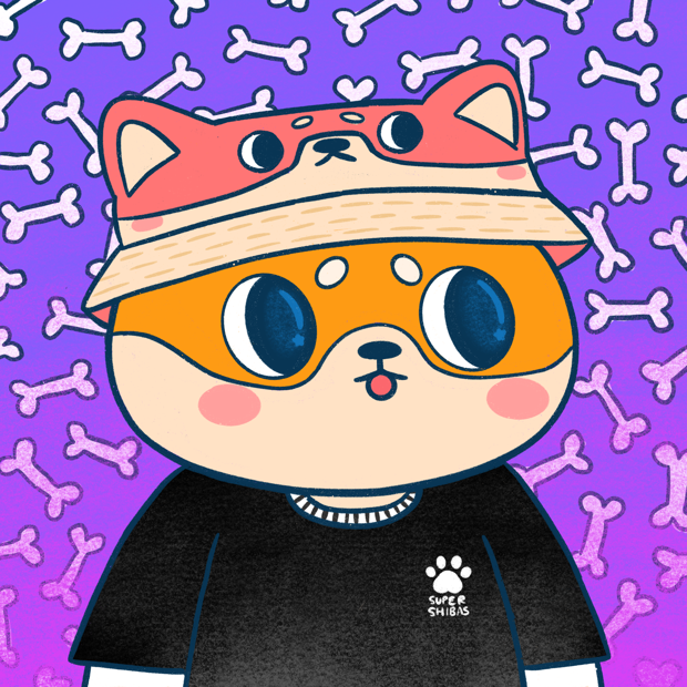 SUZIE - Super Shiba Club - Super Shiba #7489 - NFT # 7489