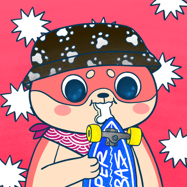 SUZIE - Super Shiba Club - Super Shiba #7545 - NFT # 7545