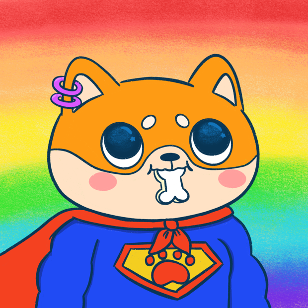 SUZIE - Super Shiba Club - Super Shiba #7589 - NFT # 7589