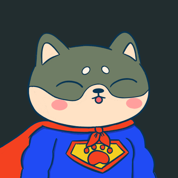 SUZIE - Super Shiba Club - Super Shiba #7591 - NFT # 7591