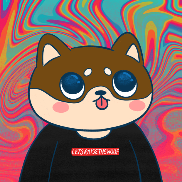 SUZIE - Super Shiba Club - Super Shiba #7618 - NFT # 7618