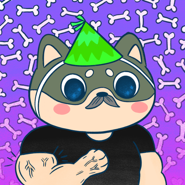 SUZIE - Super Shiba Club - Super Shiba #7632 - NFT # 7632