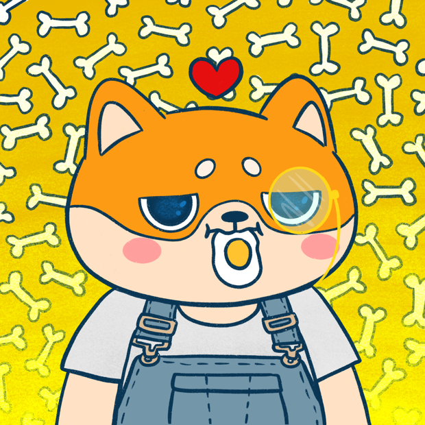 SUZIE - Super Shiba Club - Super Shiba #7654 - NFT # 7654