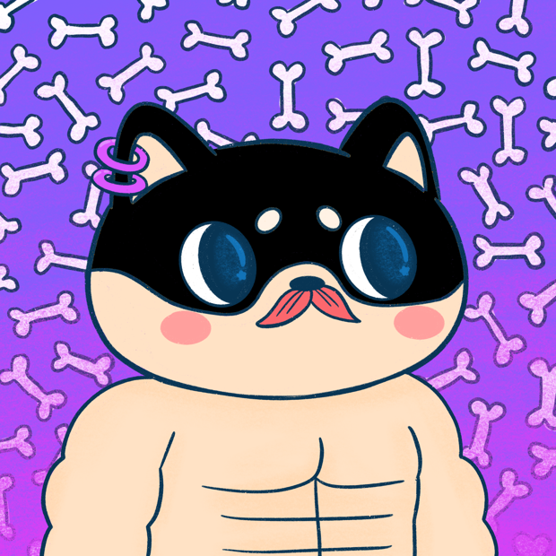 SUZIE - Super Shiba Club - Super Shiba #7688 - NFT # 7688