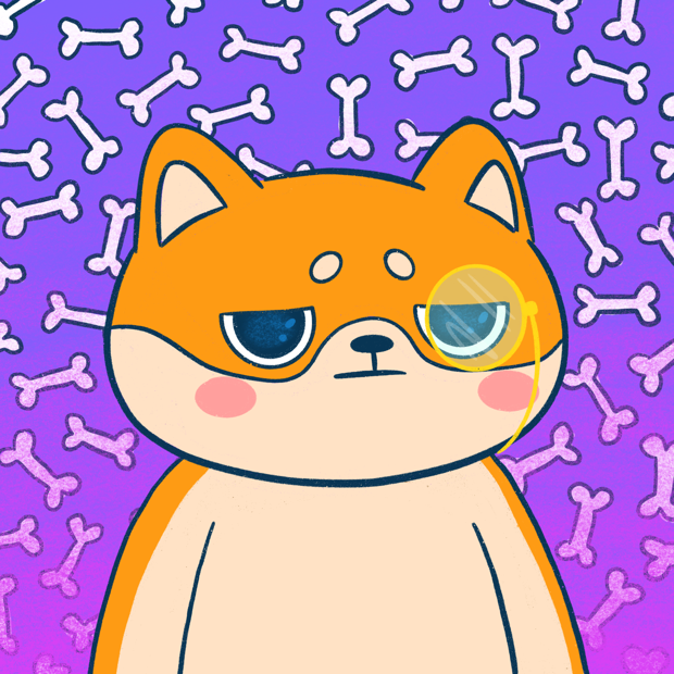 SUZIE - Super Shiba Club - Super Shiba #7691 - NFT # 7691