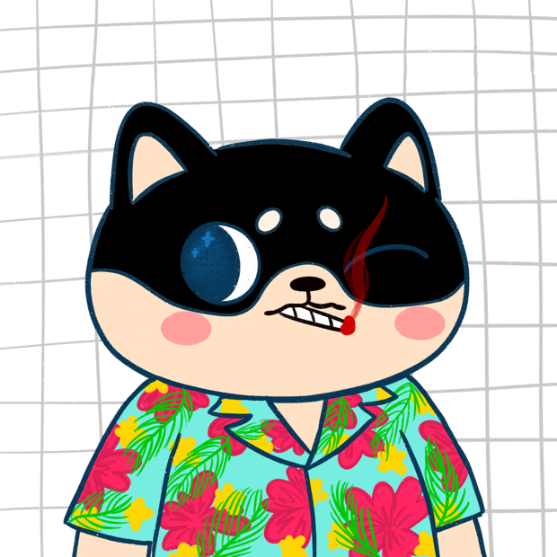 SUZIE - Super Shiba Club - Super Shiba #7733 - NFT # 7733