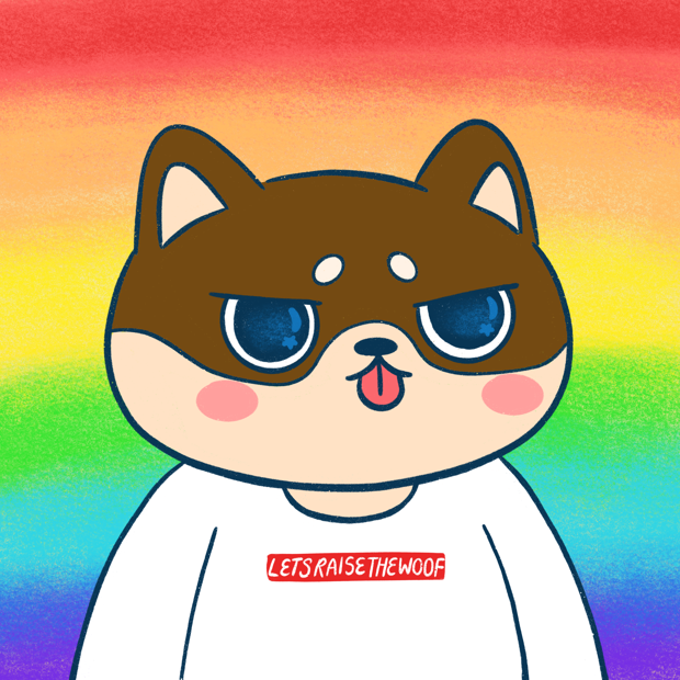 SUZIE - Super Shiba Club - Super Shiba #7820 - NFT # 7820