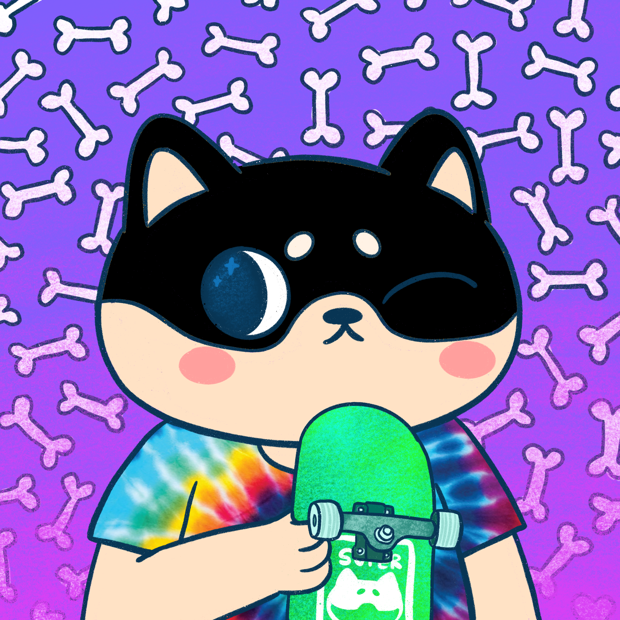 SUZIE - Super Shiba Club - Super Shiba #7848 - NFT # 7848