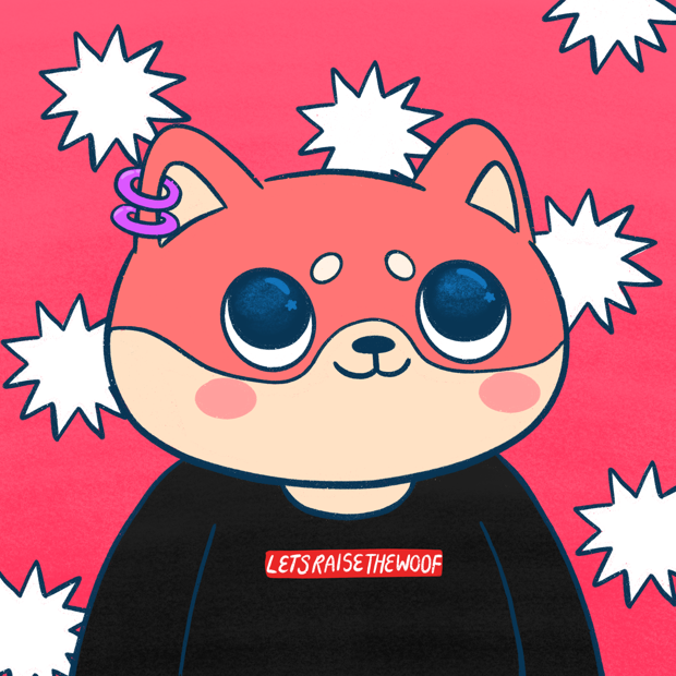 SUZIE - Super Shiba Club - Super Shiba #7901 - NFT # 7901