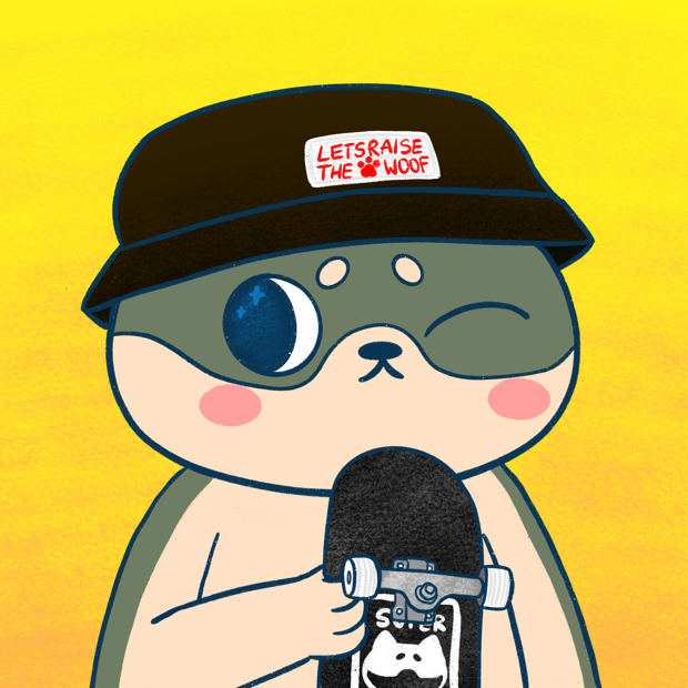 SUZIE - Super Shiba Club - Super Shiba #7928 - NFT # 7928