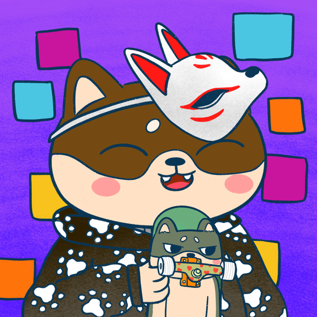 SUZIE - Super Shiba Club - Super Shiba #7966 - NFT # 7966