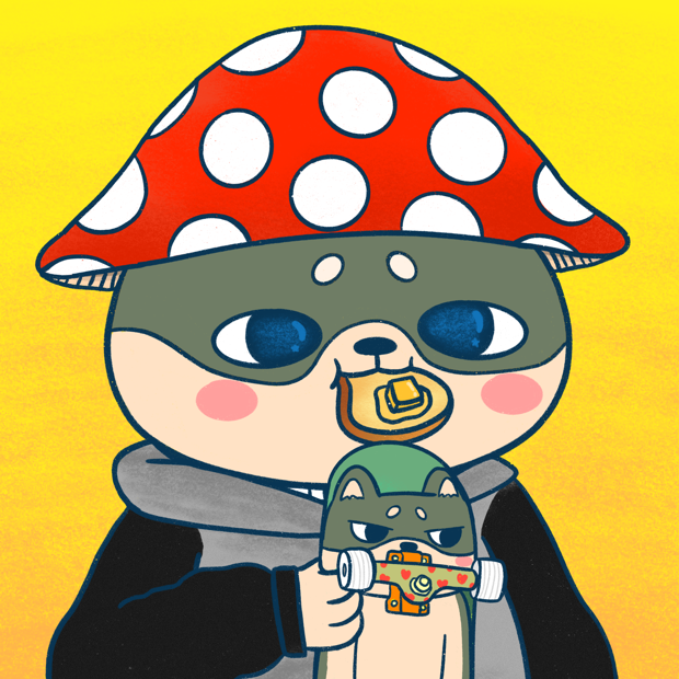 SUZIE - Super Shiba Club - Super Shiba #7980 - NFT # 7980