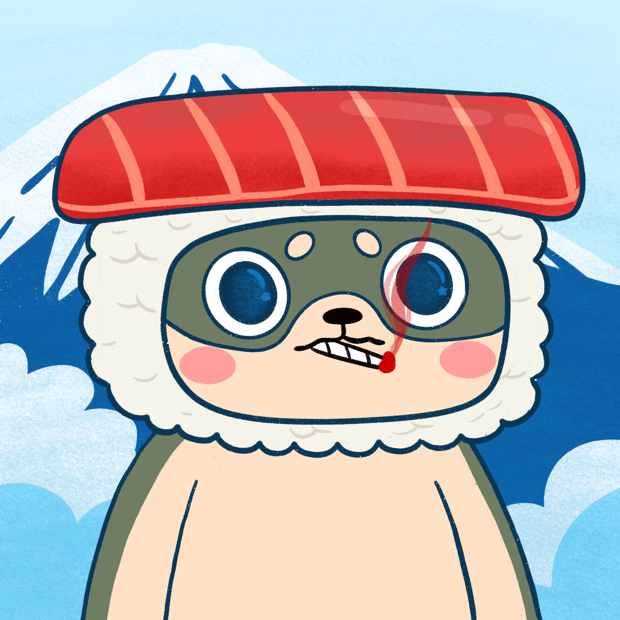 SUZIE - Super Shiba Club - Super Shiba #7986 - NFT # 7986