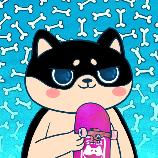 SUZIE - Super Shiba Club - Super Shiba #800 - NFT # 800