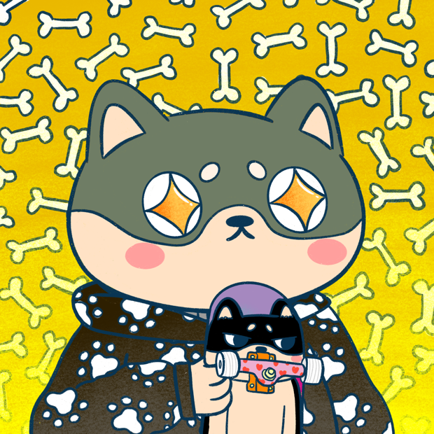 SUZIE - Super Shiba Club - Super Shiba #8027 - NFT # 8027