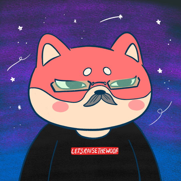 SUZIE - Super Shiba Club - Super Shiba #8091 - NFT # 8091